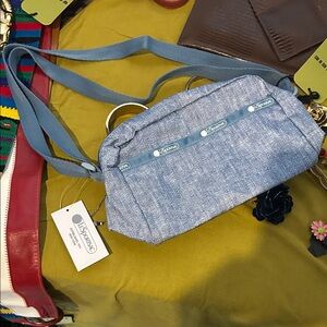 Lesportsac Light Denim Blue Crossbody Bag
